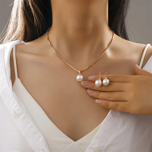 Conjunto de Perlas Vintage para Ella